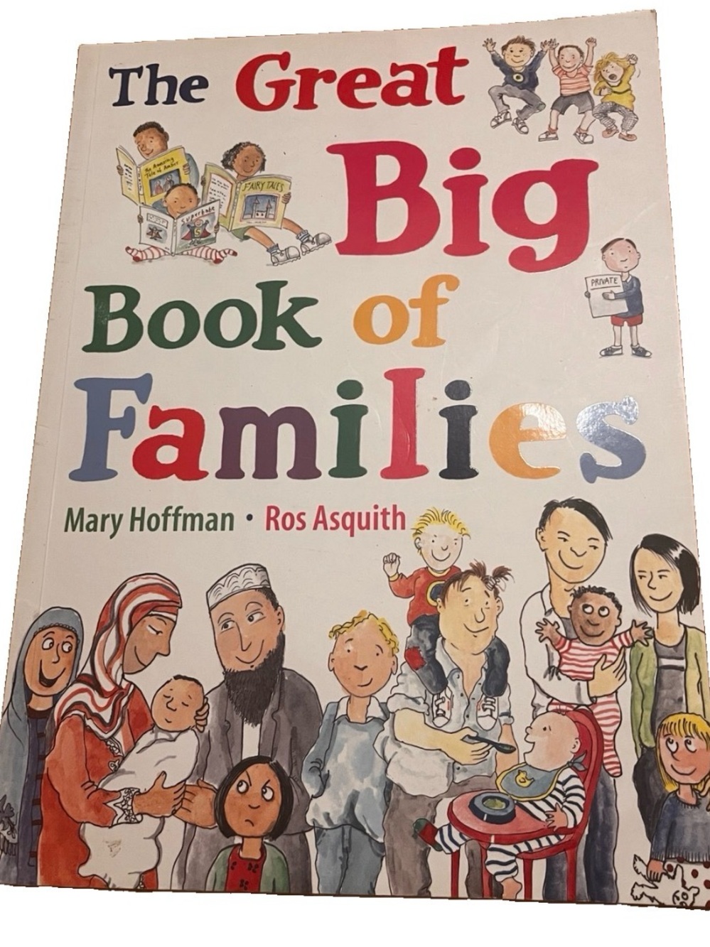 The Great Big Book of Families Paperback Mary Hoffman Ros Asquith Diversity